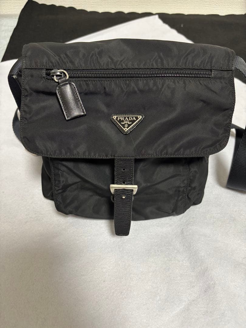 PRADA プラダ トライアングルロゴ ショルダーバッグ