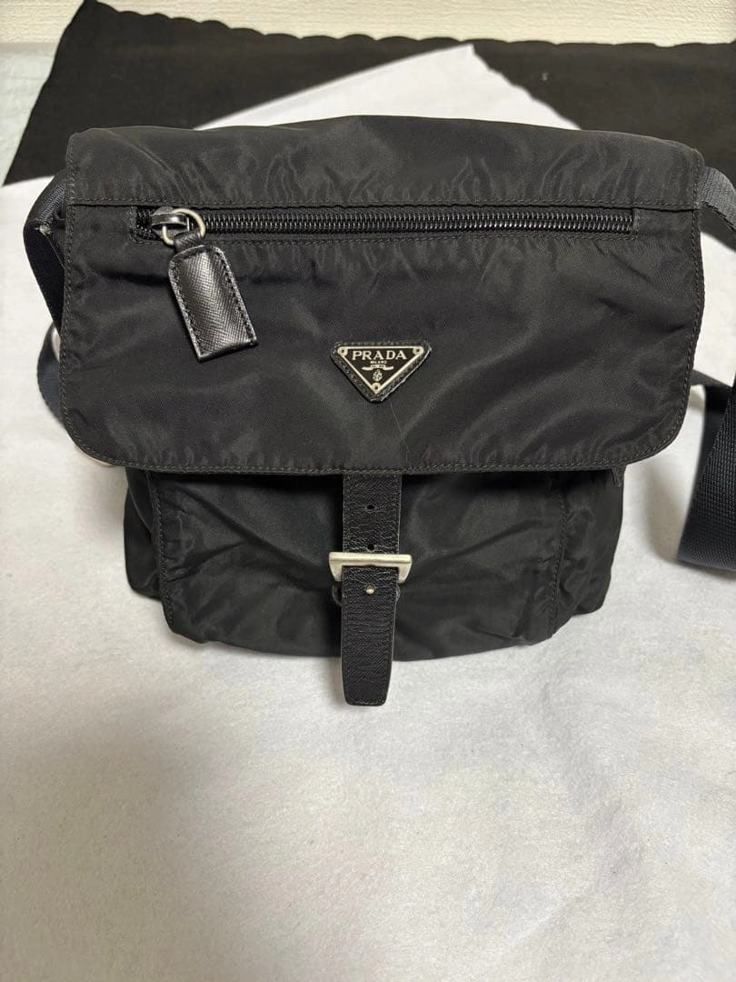 PRADA プラダ トライアングルロゴ ショルダーバッグ