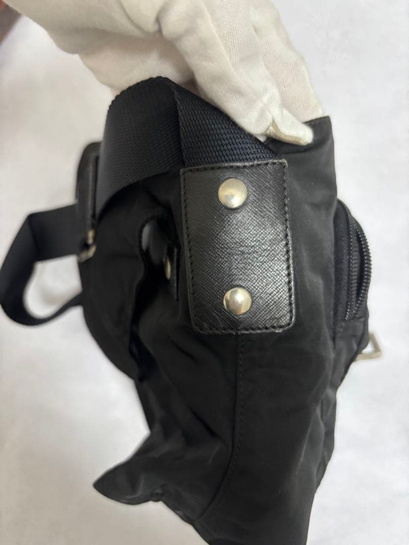 PRADA プラダ トライアングルロゴ ショルダーバッグの写真7枚目