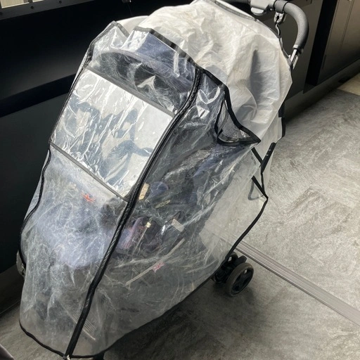 レインカバーおまけ Joie ベビーカーA型 スマバギ 両対面