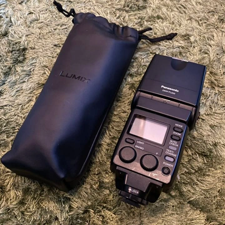 激明るいストロボ、Panasonic LUMIX DMW-FL500 格安の写真2枚目
