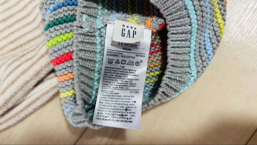 baby GAP ベビー帽子 2点セット 44cmの写真2枚目