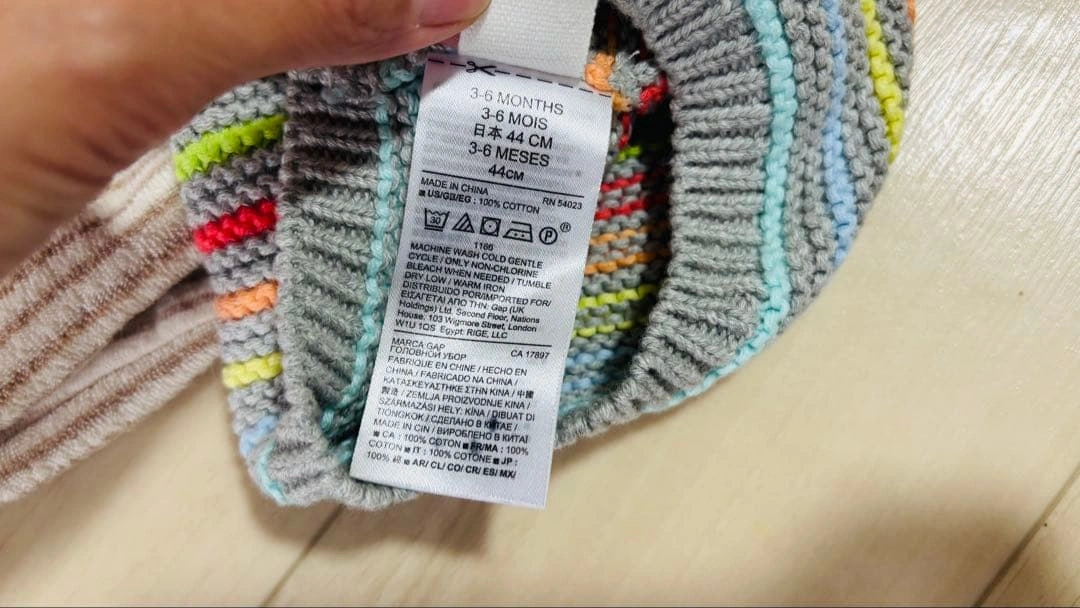 baby GAP ベビー帽子 2点セット 44cmの写真3枚目