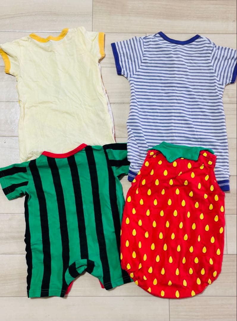 ベビー ロンパース カバーオール まとめ売り 11点セット 女の子の写真3枚目
