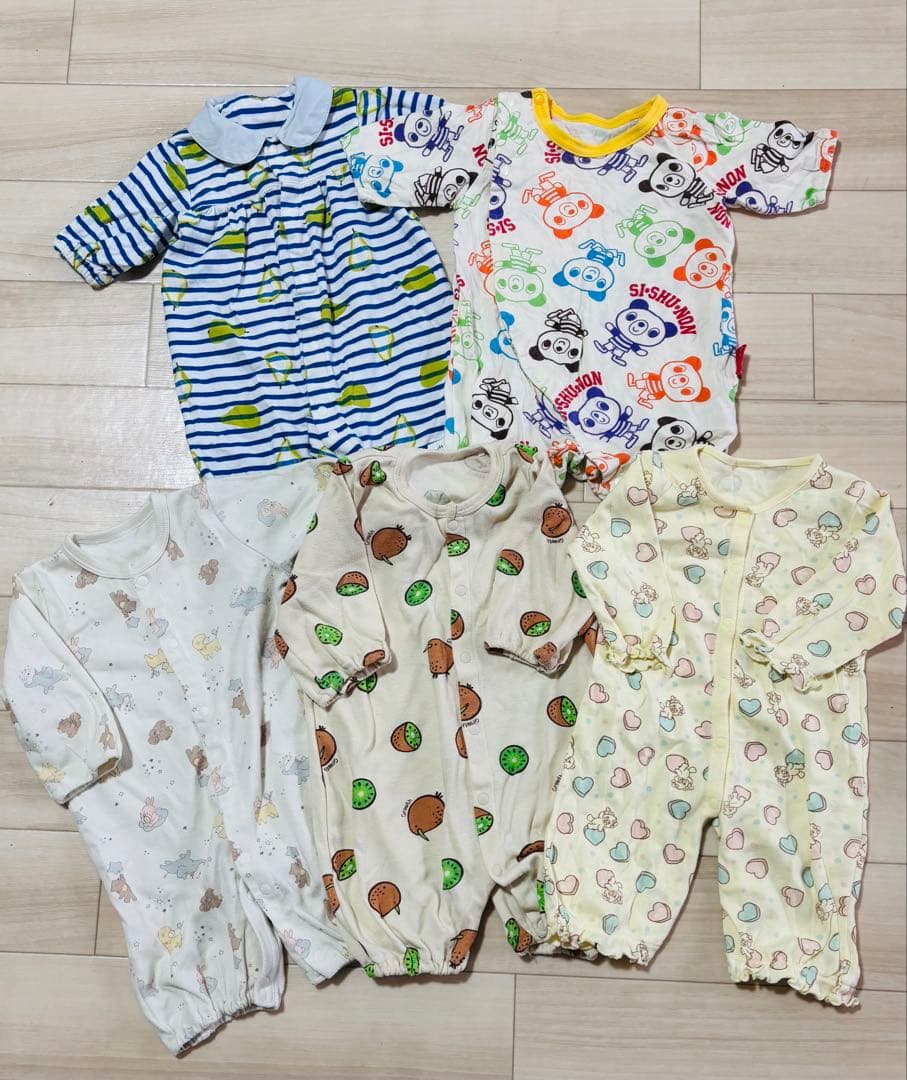 ベビー ロンパース カバーオール まとめ売り 11点セット 女の子の写真4枚目