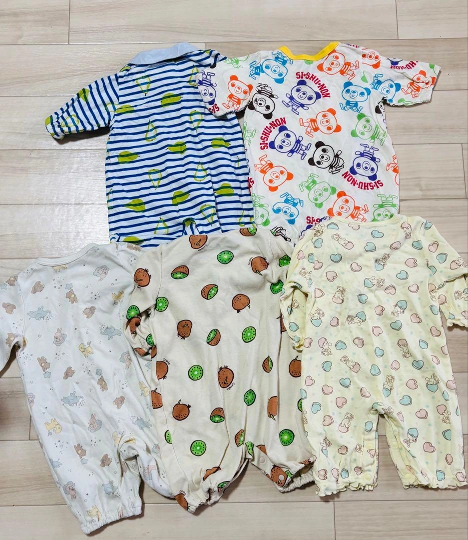 ベビー ロンパース カバーオール まとめ売り 11点セット 女の子の写真5枚目