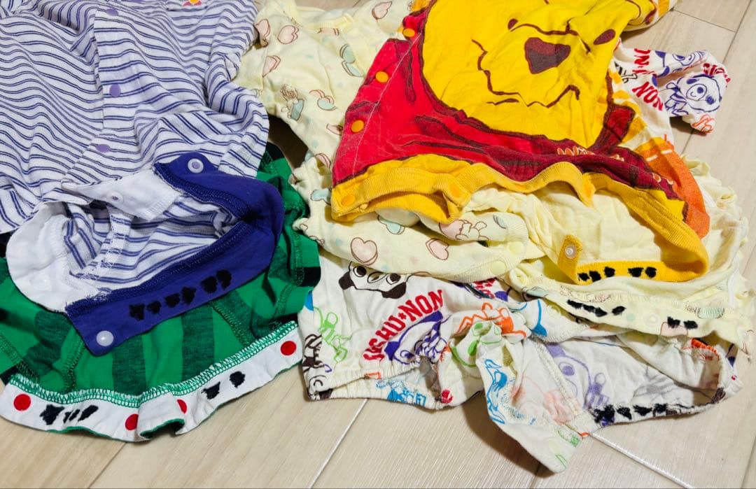 ベビー ロンパース カバーオール まとめ売り 11点セット 女の子の写真9枚目