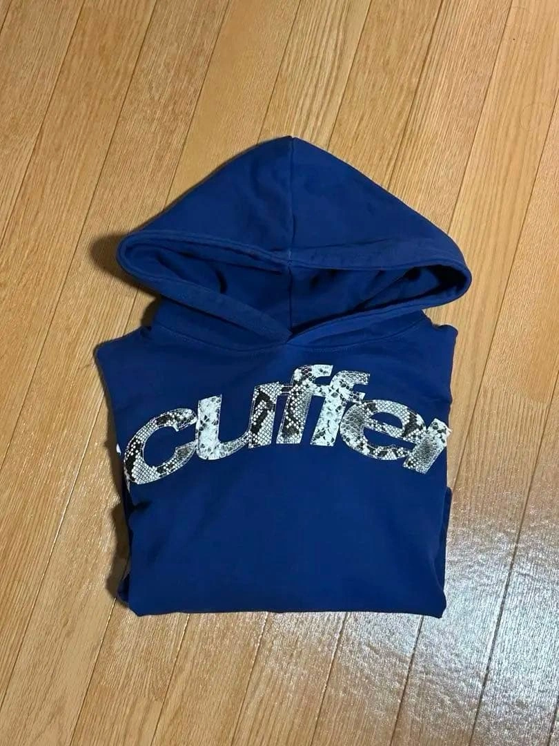 scuffers スカファー animal blue パーカー size mの写真4枚目