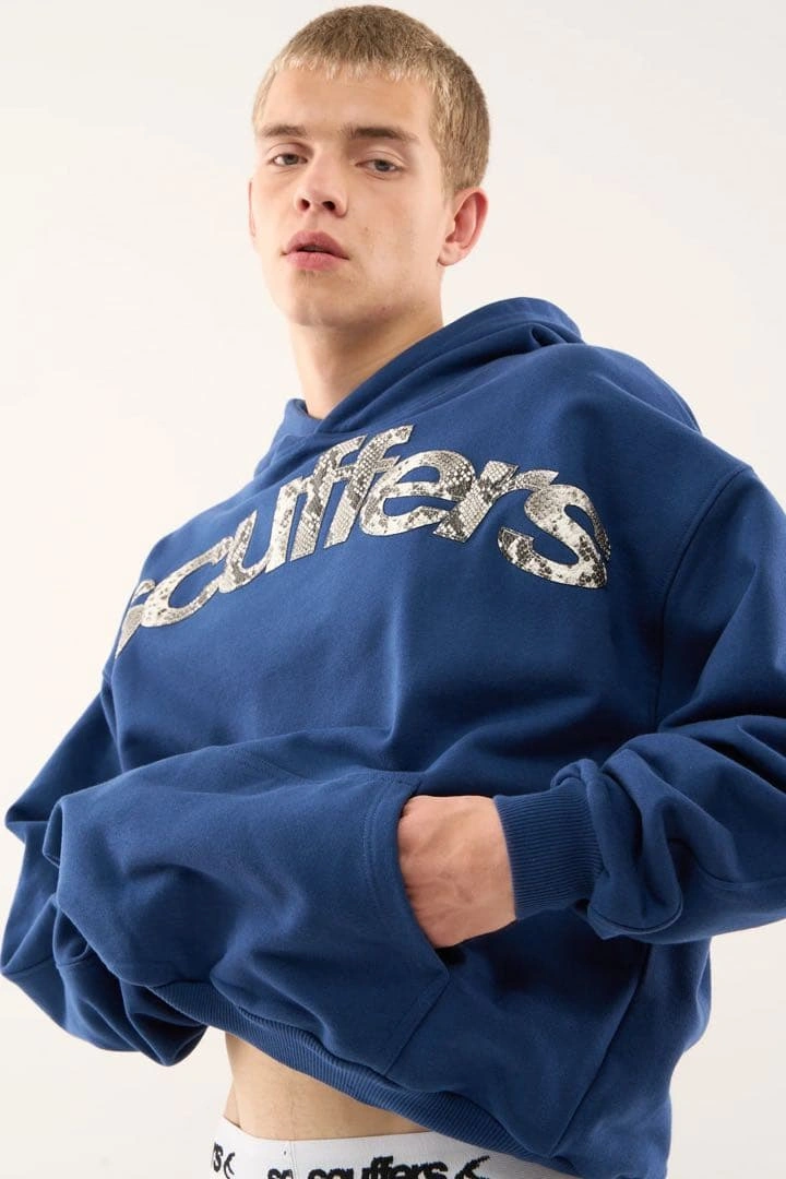 scuffers スカファー animal blue パーカー size mの写真9枚目