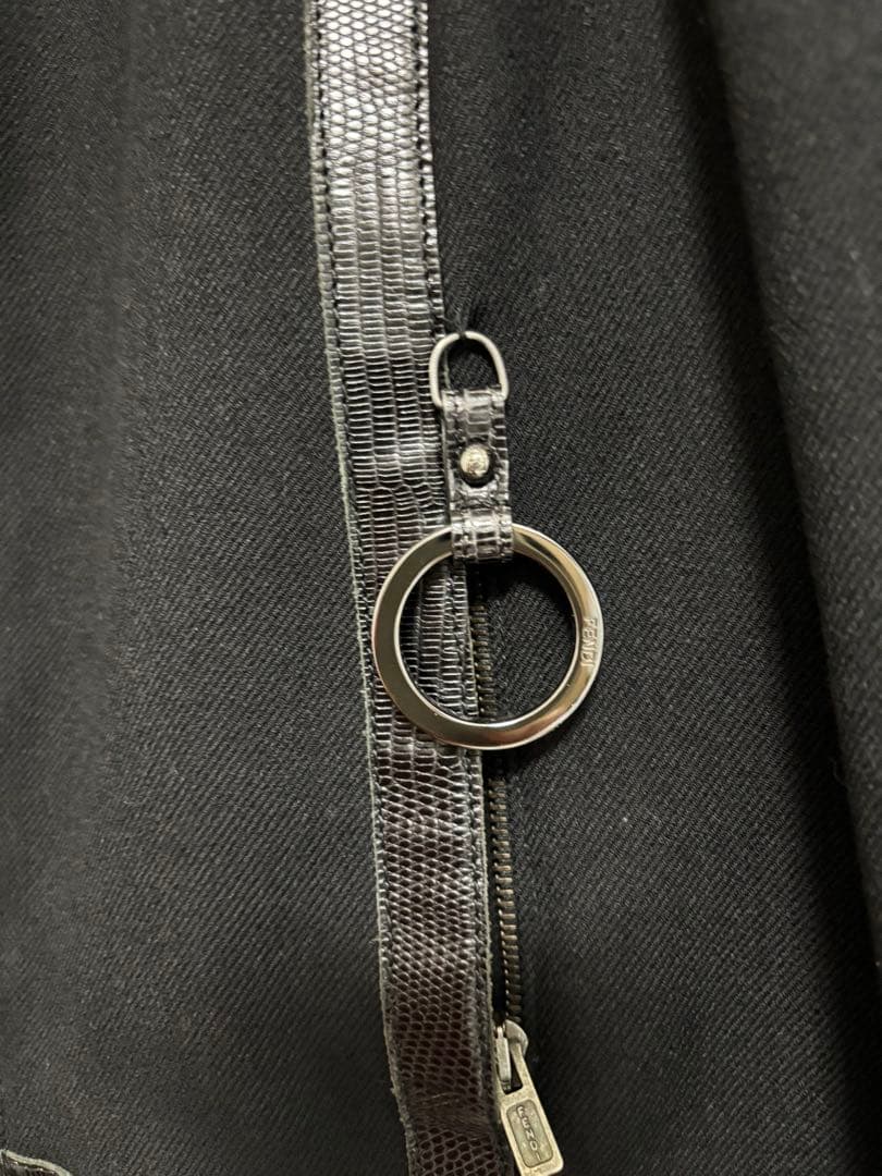 FENDI フェンディ ジャケット ブラックの写真3枚目