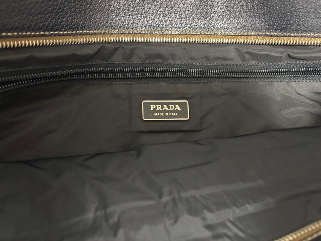【プラダ】本物 PRADA 三角ロゴプレート ショルダーバッグ トライアングル…の写真6枚目
