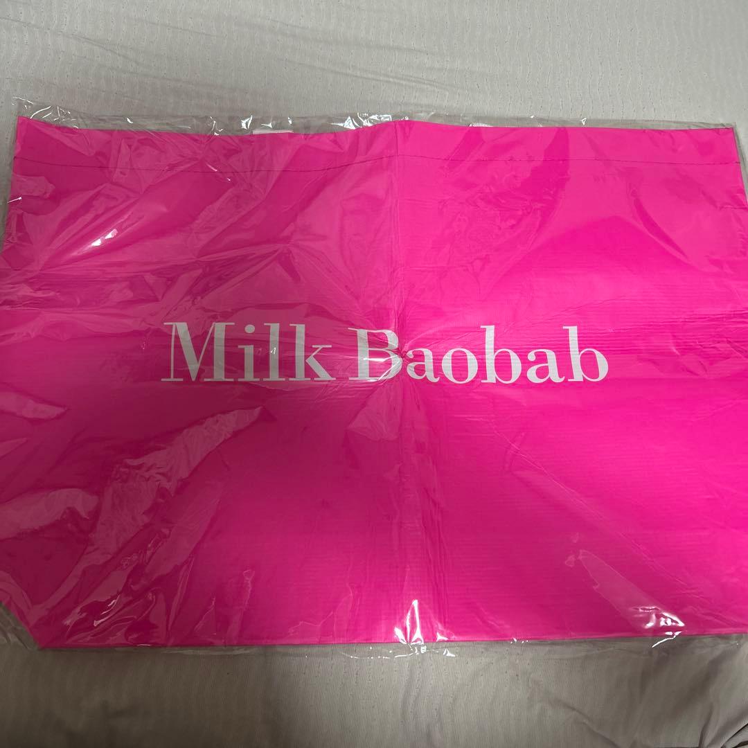 Milk Baobab トートバッグ ピンク