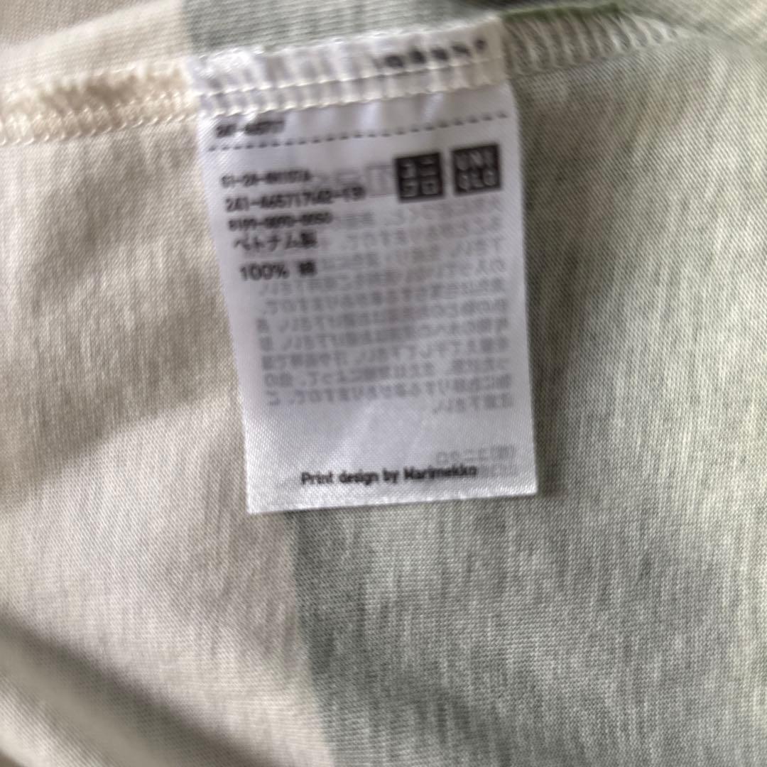 UNIQLO marimekko ユニクロ マリメッコ ボーダーTシャツ Lの写真4枚目