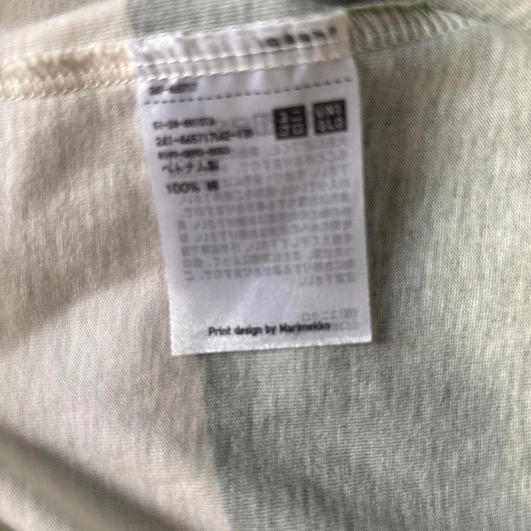 UNIQLO marimekko ユニクロ マリメッコ ボーダーTシャツ Lの写真4枚目