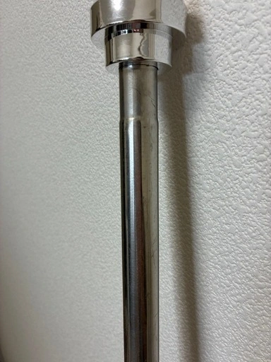 突っ張り棒 ステンレス 2mの写真2枚目