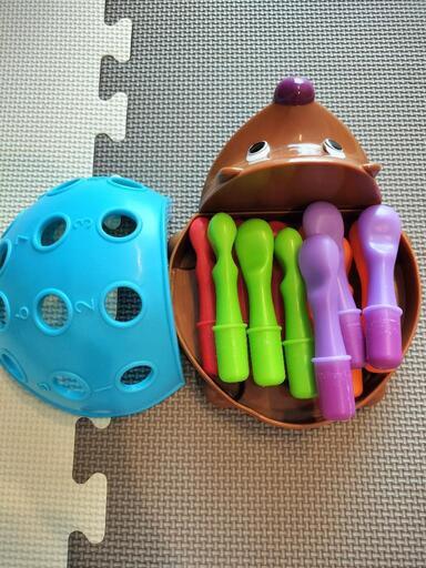 モンテッソーリ玩具*learning resourcesハリネズミおもちゃの写真3枚目