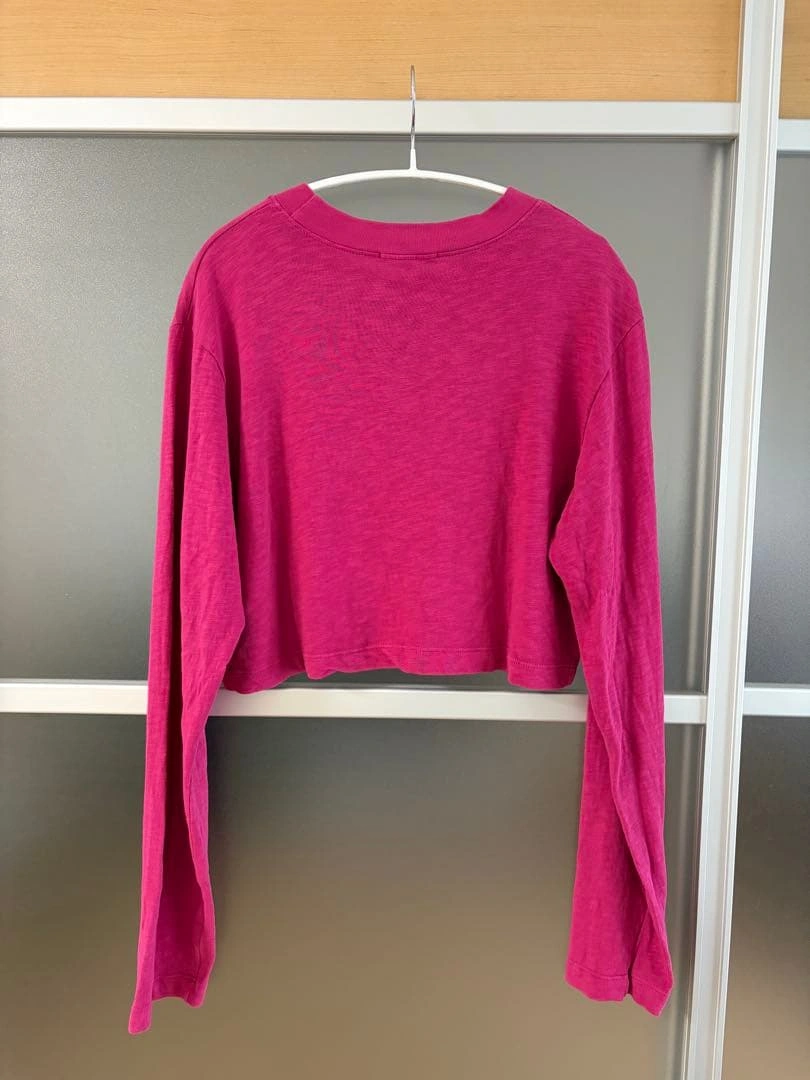 COTTON CITIZEN クロップド丈長袖トップス Sサイズの写真4枚目