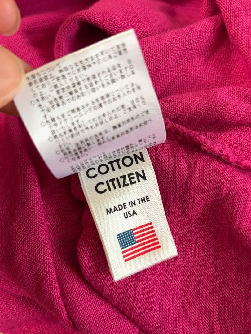 COTTON CITIZEN クロップド丈長袖トップス Sサイズの写真6枚目