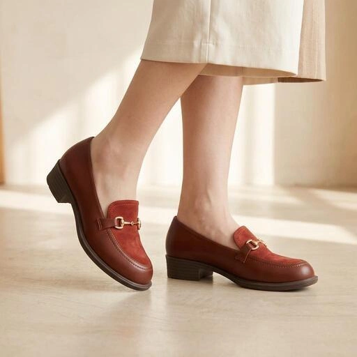 あしながおじさん ローファー 22.5cm ブラウン