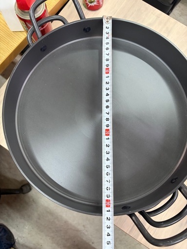 新品未使用品　鉄鍋の写真3枚目
