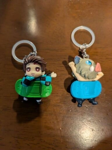 【カプセルトイ】アソート ※未使用品※ 鬼滅の刃 たまごっち ケロロ軍曹 フルーツめじるしアクセサリー
