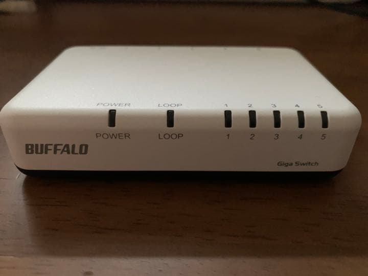 スイッチングハブ　LSW6-GT-5EPL/WH