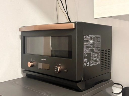 【ジャンク品】SHARP オーブンレンジ RE-SD18A-B ブラック 18Lの写真2枚目