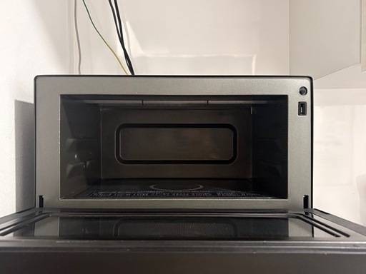 【ジャンク品】SHARP オーブンレンジ RE-SD18A-B ブラック 18Lの写真3枚目