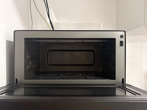 【ジャンク品】SHARP オーブンレンジ RE-SD18A-B ブラック 18Lの写真3枚目