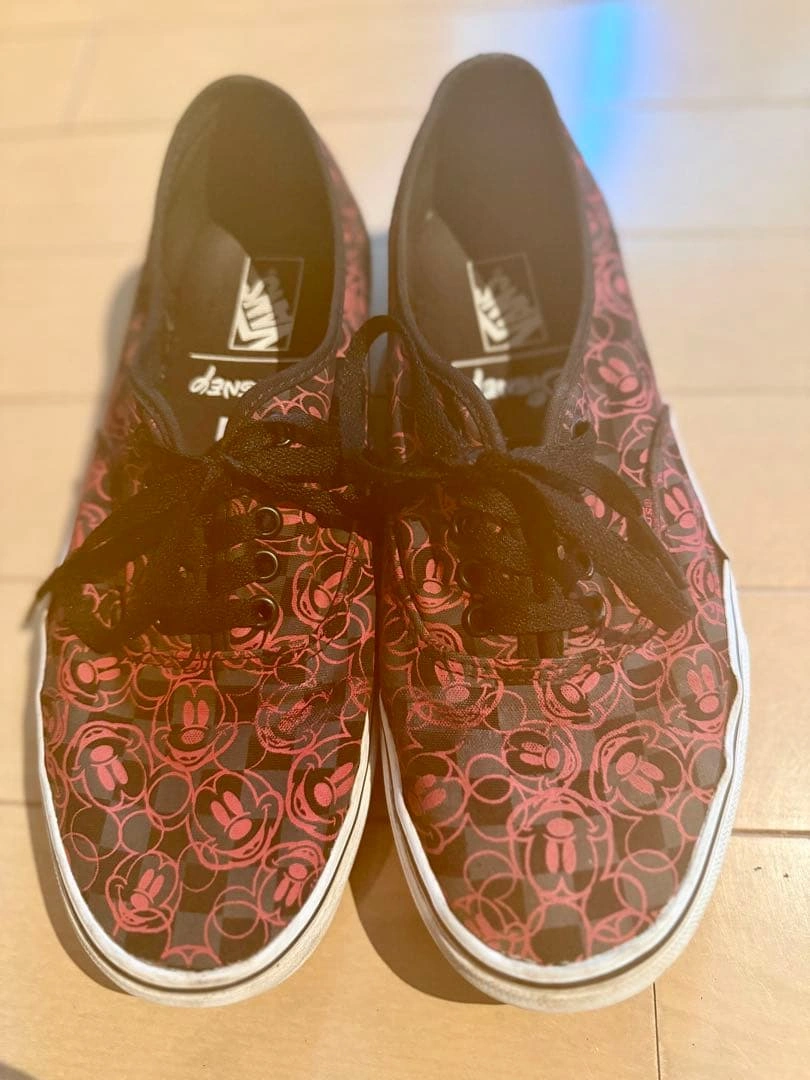 最終値下げ 美品/レア VANS × Disney コラボスニーカー27.5cm