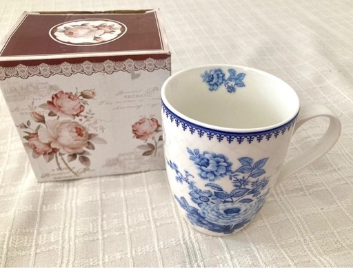 ROYAL ARDEN ロイヤル・アーデン ブルーローズ マグカップ 箱入り