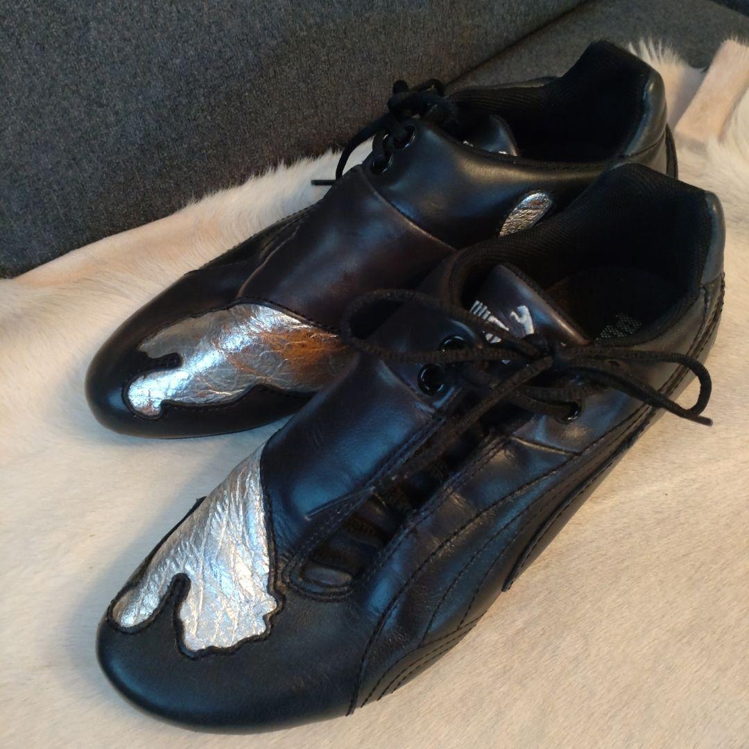 PUMA スニーカー ブラック シルバー