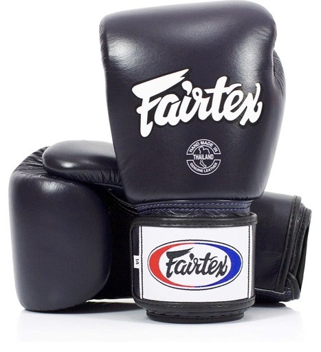 Fairtex（フェアテックス）ボクシンググローブ 8oz 本革 ネイビー