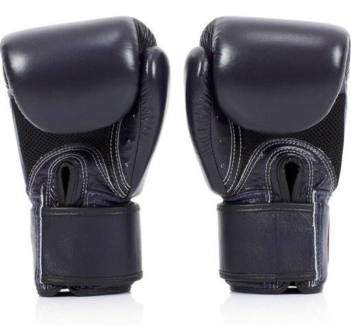 Fairtex（フェアテックス）ボクシンググローブ 8oz 本革 ネイビーの写真2枚目