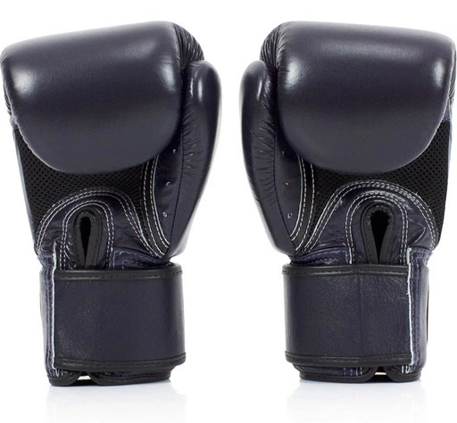 Fairtex(フェアテックス)ボクシンググローブ 8oz 本革 ネイビーの写真2枚目