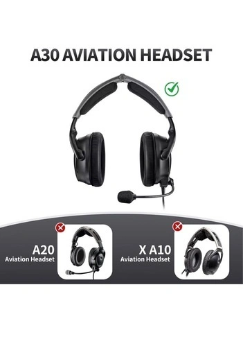 Lukvcoe Bose A30 Aviation ヘッドセット用交換用イヤーパッドの写真3枚目