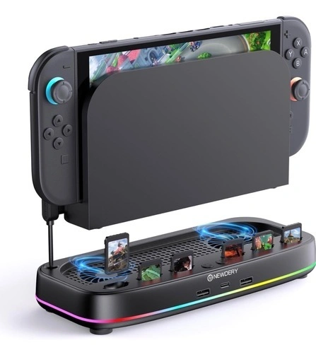 Switch 2用 冷却ファン ダブルファン