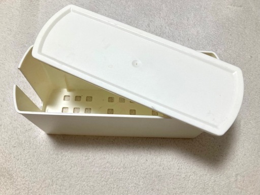 オフホワイト タップBOX インテリア小物 配線隠し