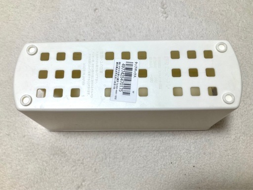 オフホワイト タップBOX インテリア小物 配線隠しの写真3枚目