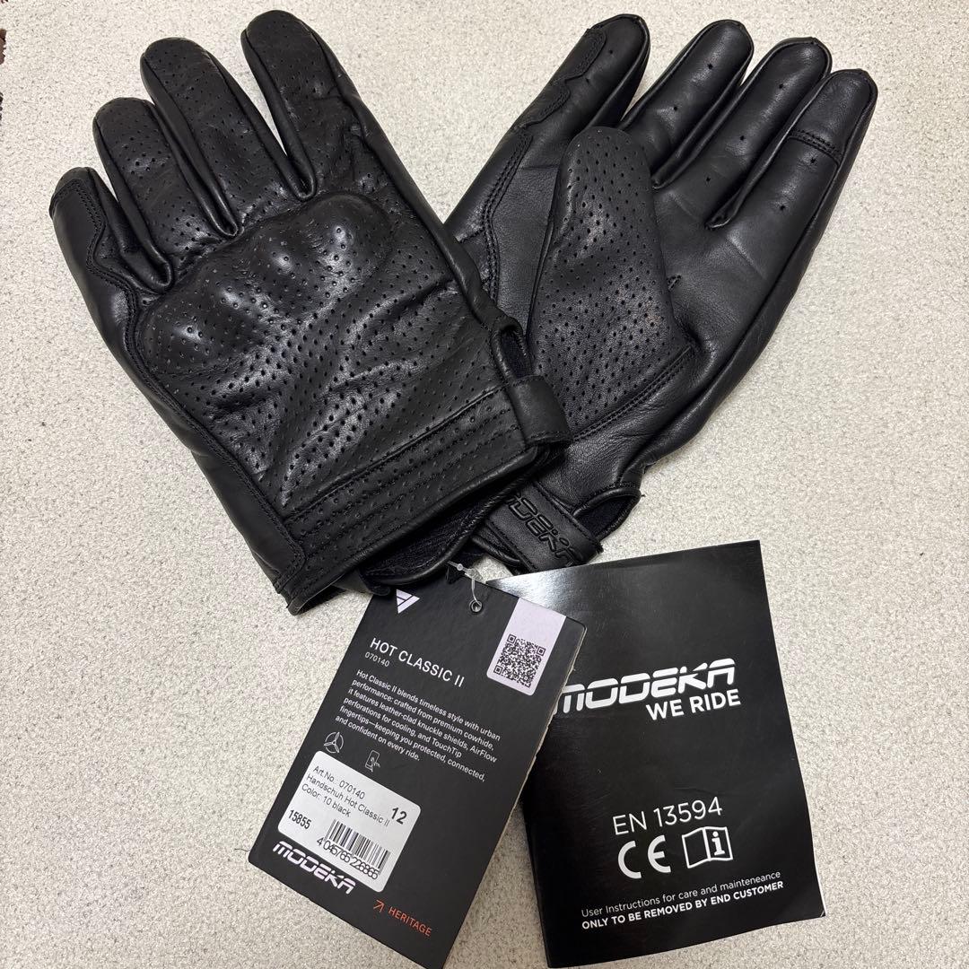 新品 MODEKA HOT CLASSIC II バイクグローブ