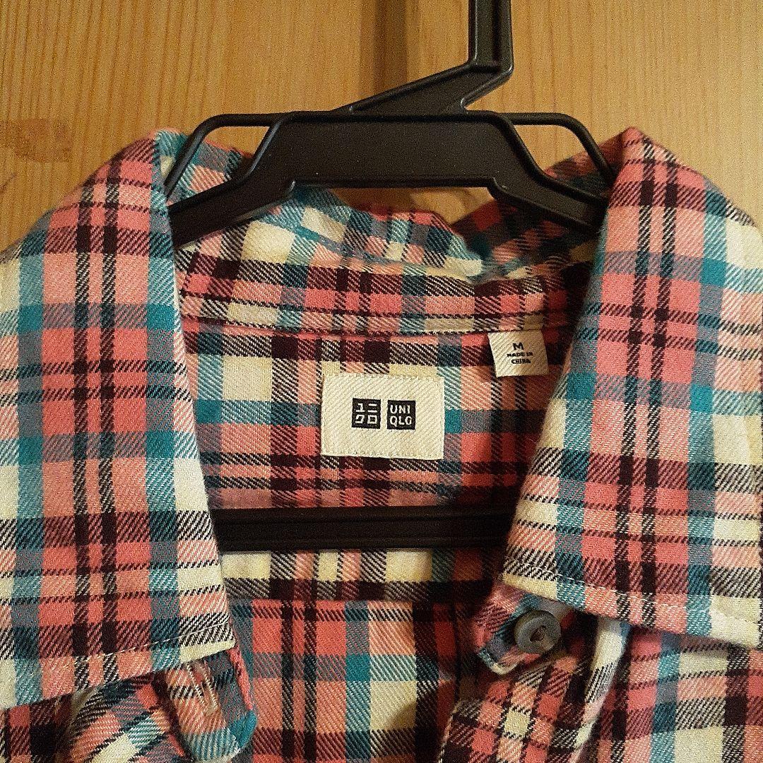 UNIQLO　ネルシャツの写真2枚目