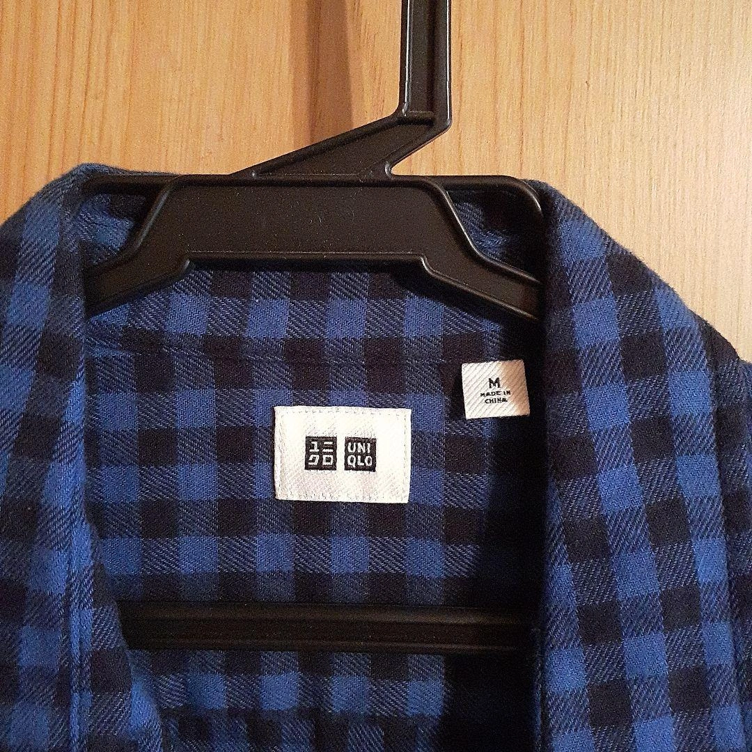UNIQLO ネルシャツの写真2枚目