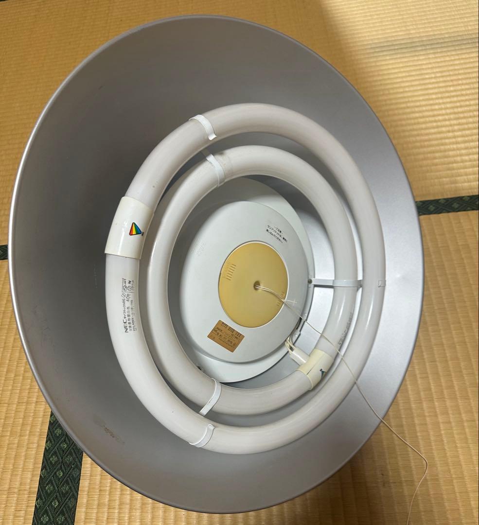 大型ペンダントライト シルバー 天井照明 レトロ モダン 引取可の写真5枚目