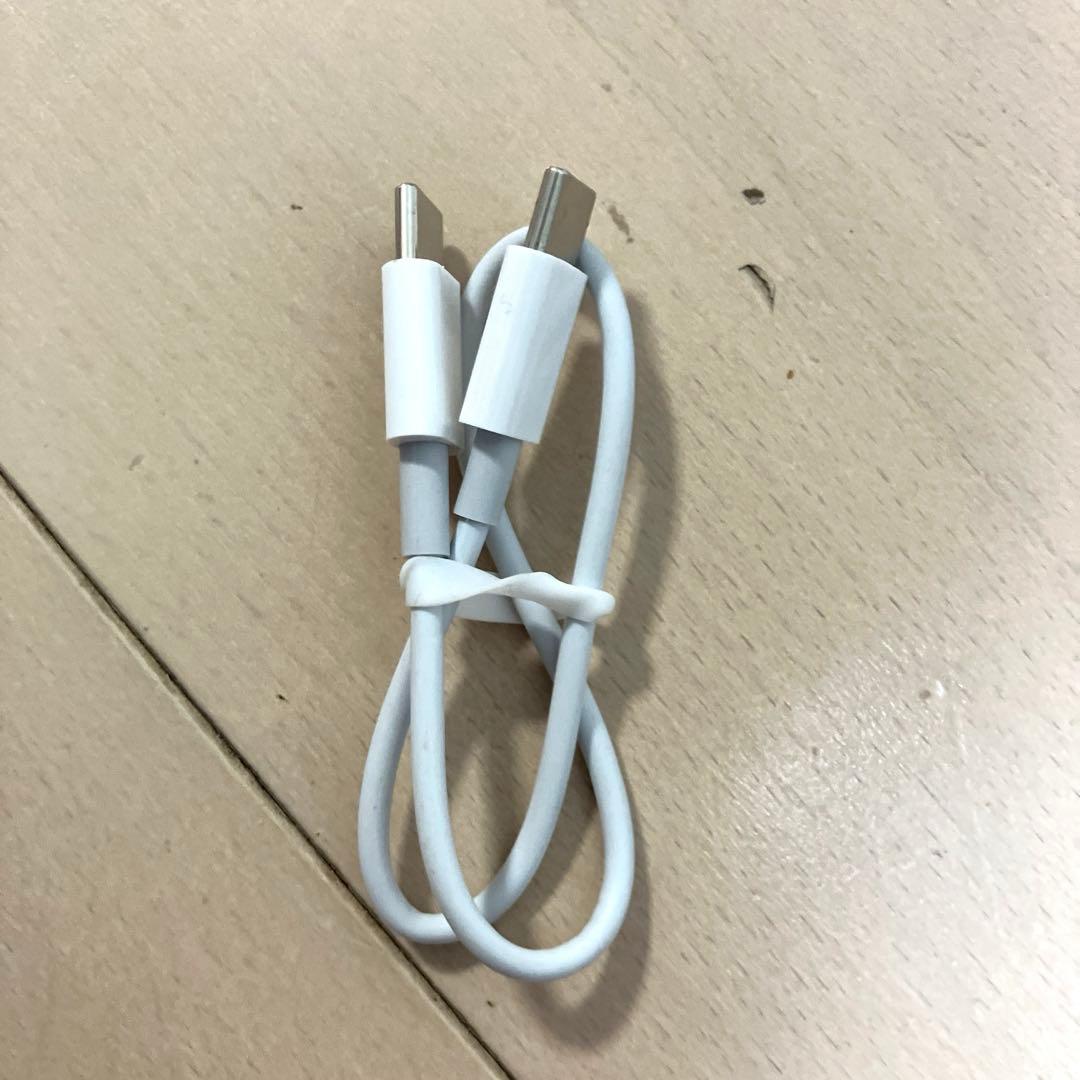 USB Type-C to Type-C ケーブル ホワイト