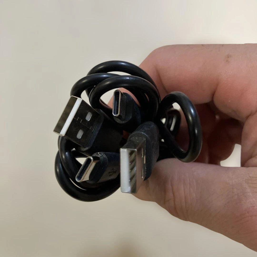 USB-A to USB Type-C ケーブル 2本セットの写真2枚目