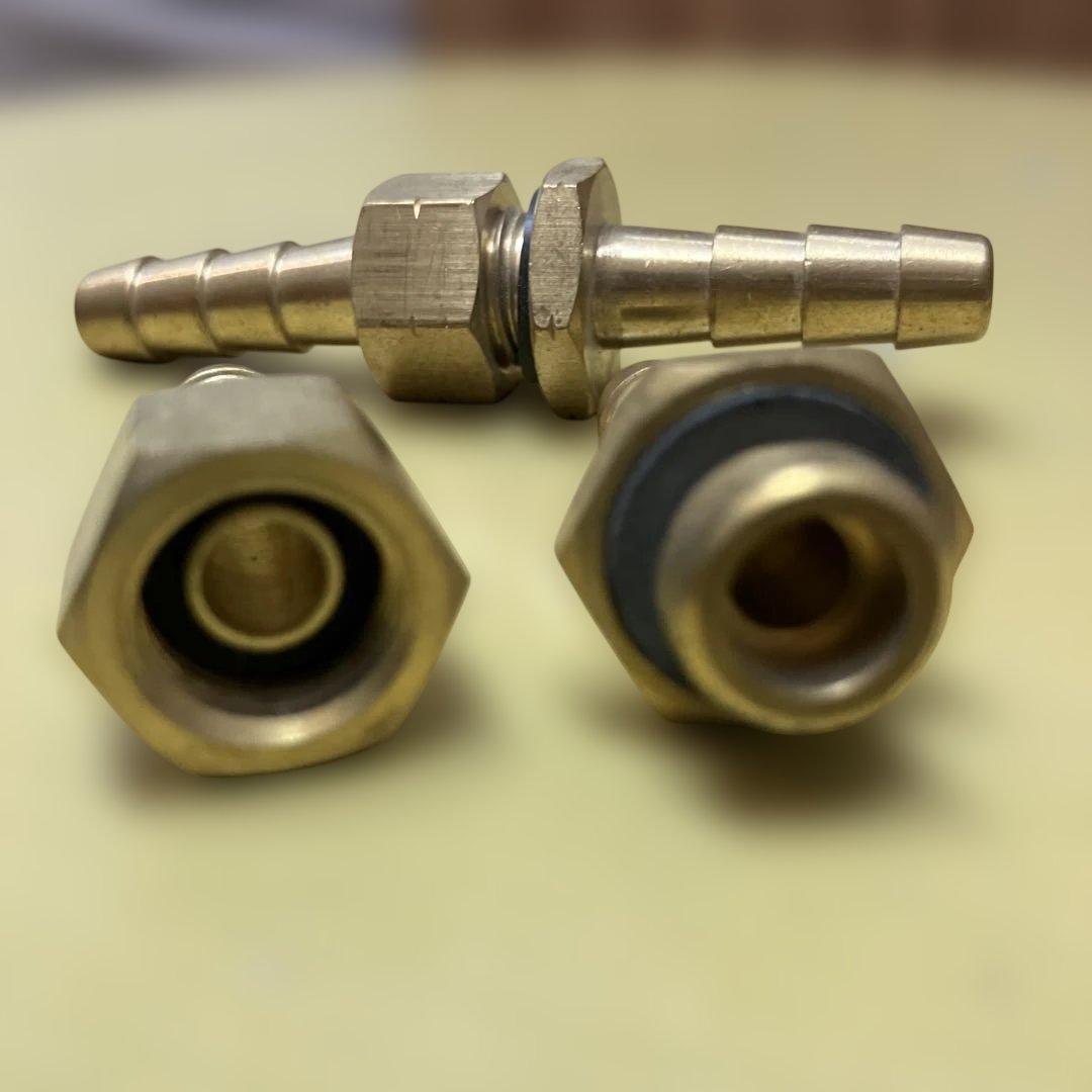 セフティー3 6角組継手 PF1/4 4個セット噴霧器パーツ動力用 散水用品の写真2枚目