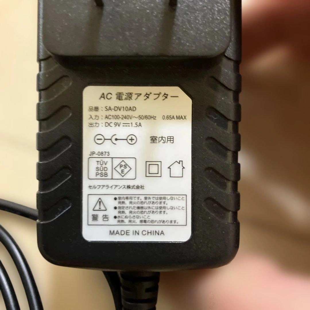 AC電源アダプター SA-DV10ADの写真4枚目