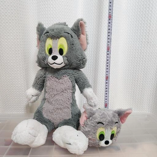 トムとジェリー ぬいぐるみ 2点セット グレー キャラクター