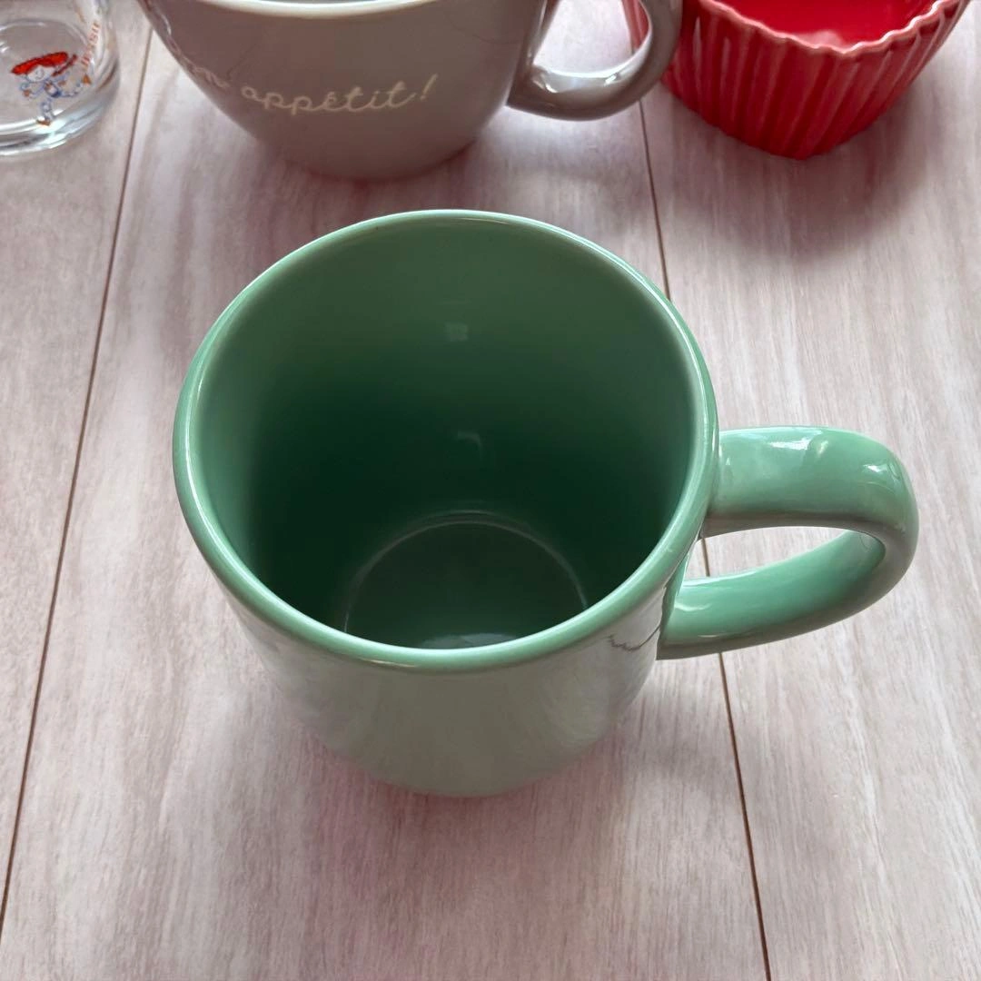 ハート皿マグカップ コーヒーカップ 食器 7点セット まとめ売りの写真5枚目