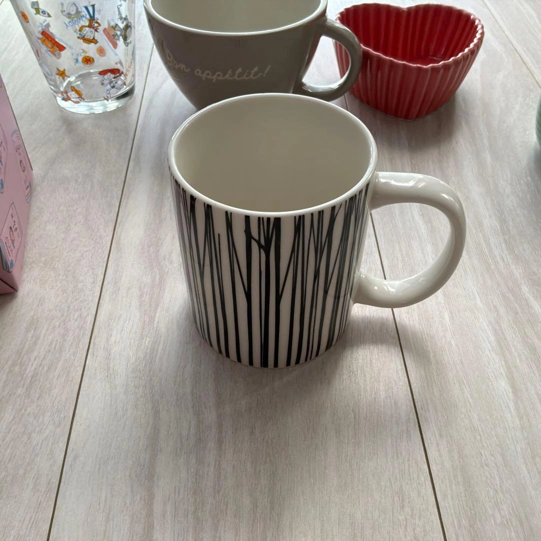 ハート皿マグカップ コーヒーカップ 食器 7点セット まとめ売りの写真7枚目